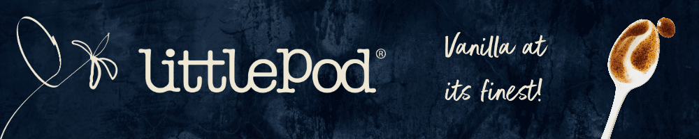 LittlePod logo banner: vanilla at its finest